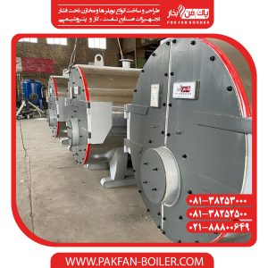 بویلر آبگرم شعله برگشتی